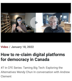 How to re-claim digital platforms for democracy in Canada