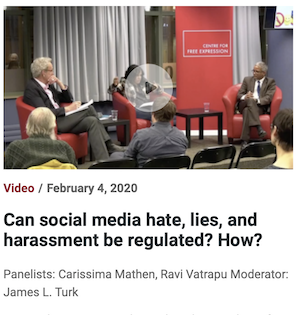 Can social media hate, lies, and harassment be regulated? How?
